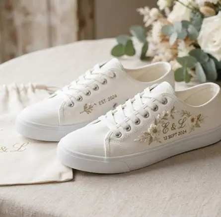 assortiment de créations brodées pour habiller tout votre mariage